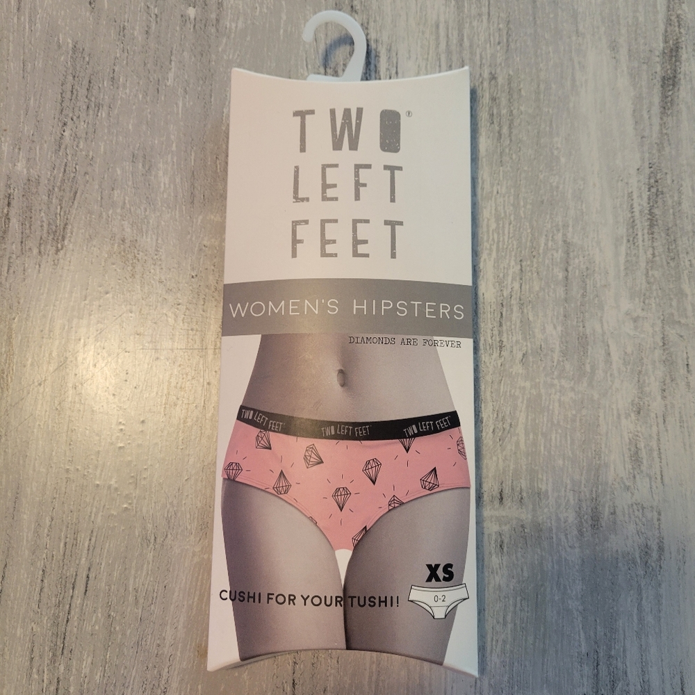 2/$10 Diamonds Are Forever Women's Hipsters Cotton Panties